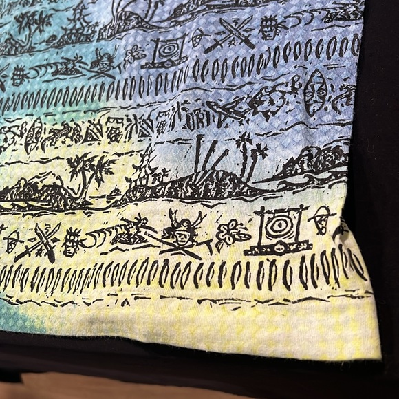 VINTAGE 90’s SURF NINJAS AOP SINGLE STITCH T SHIRT - Picture 2 of 8